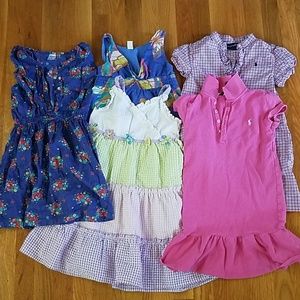 Lot of size 6 girls dresses Ralph lauren